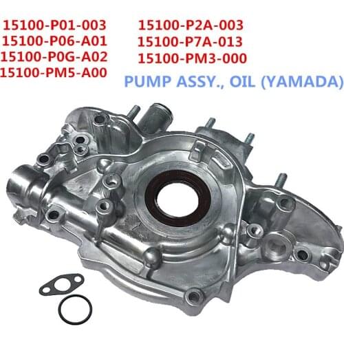 Oil Pump for 88-95 Honda Civic CRX 1.5L 1.6L SOHC D15B D15Z1 D16A6 D16Z6 15100-P06-A02, 15100-P01-003, 15100-P01-013