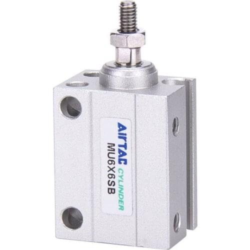 AIRTAC Multi-position free installation cylinder MU6X4 MU6X6 MU6X8 MU6X10 MU6X15 MU6X4S MU6X6S MU6X8S MU6X10S MU6X15S
