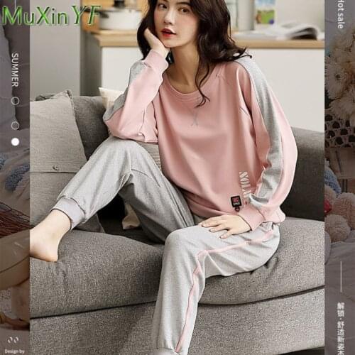 Женские длинные пижамы MuXinYF China At AliExpress