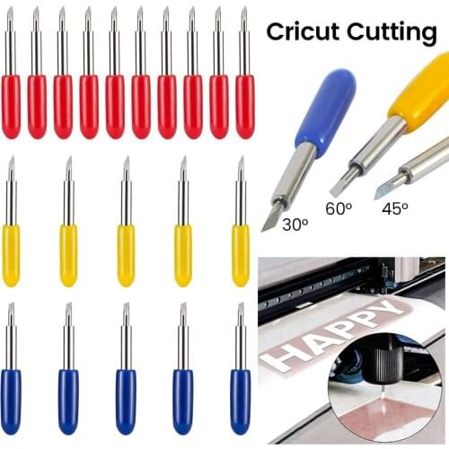 20pcs Roland Lettering Knife Blade Plotter Cutter Vinyl Cutting Carbide 30 45 60Degree End Mill Carbide Carbide Milling Bits