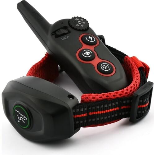 New Design Remote Dog Training & Anti Bark Collar 400M Rechargeable Dog Electric Collar Waterproof with 1 collar 100g2280