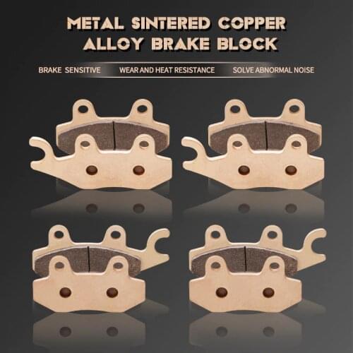 Motorcycle Front Rear Brake Pads For Kawasaki Z250SL Z250 SL Ninja250 250R EX300 Ninja300 Z300 Ninja 400 Ninja400