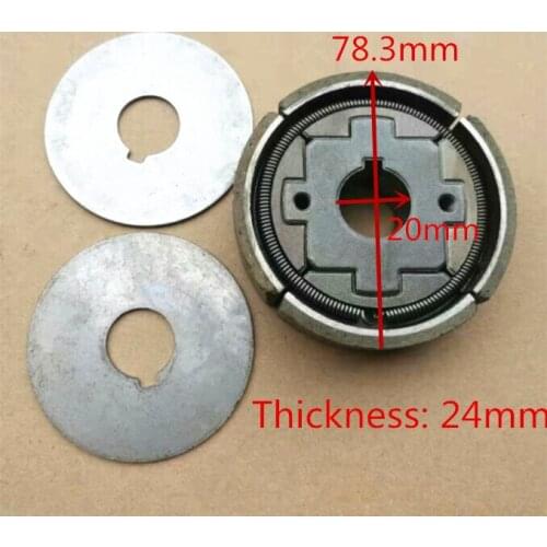 Clutch OD:78.3 X ID:20 X HT. 24mm for Honda GX160 engine motor rammer stamper hammer replacement