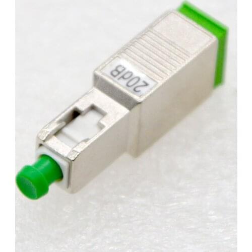 10pcs New Fiber Optic Adapter Connector SC/APC 0~20dB Fixed Fiber Attenuator Optic Fiber Coupler Free Shipping To Brazil