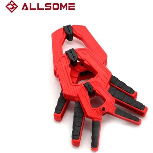 ALLSOME 4/7/9 Inch AFG Type Light Woodworking Spring Clamp Fast Woodworking Clip Clamping Tools HT2300-2302