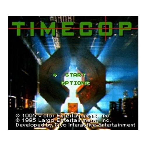 TimeCop NTSC Version 16 Bit 46 Pin Big Gray Game Card For USA Game Players