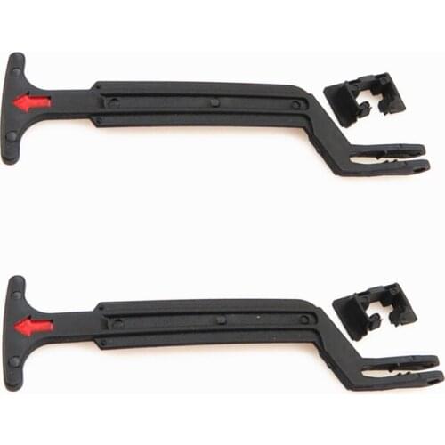 2 Pieces Car Engine Cover Hood Pull Catch Lock holder release Handle rod Opener accessories For Passat B5 B5.5 3B0 623 593 C