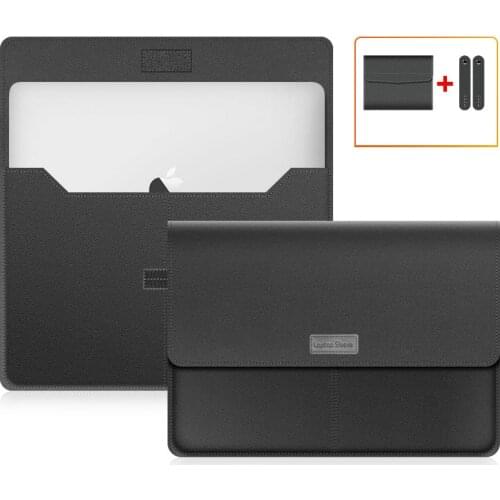 New Laptop Sleeve for MacBook Pro 13 A2289 A2251 A2159 A1989 PU Leather Laptop Bag for MacBook Air 13 A2179 2020 for Huawei