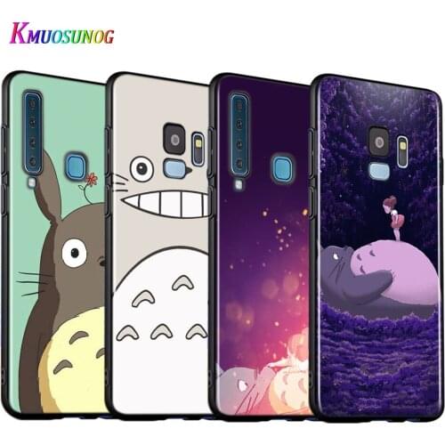 Studio Ghibli Totoro Silicone Cover For Samsung Galaxy A9 A8 A7 A6 A6S A8S Plus A5 A3 Star 2018 2017 2016 Phone Case
