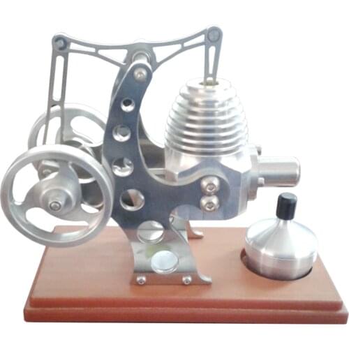 Wooden Floor All Metal Balance Stirling Engine Model Building Kits Education Toys for Children