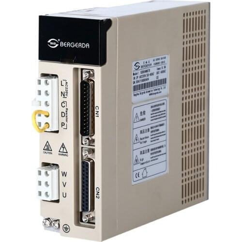 Good quality low cost 50w 220v ac servo motor 3000rpm and servo driver with 2500 line ppr encoder