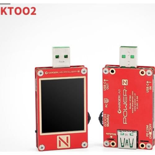 ChargerLAB POWER-Z USB PD Voltage Deception Meter KT002 Charging Head Net Tester