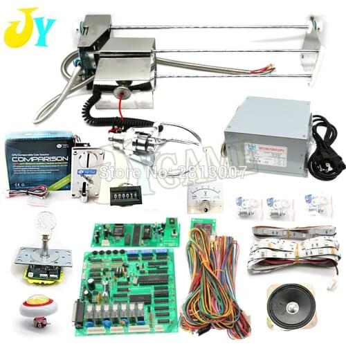 Crane Game Machine kit DIY 53cm Gantry Claw Game Motherboard 110V~220V Power supply speaker coin acceptor