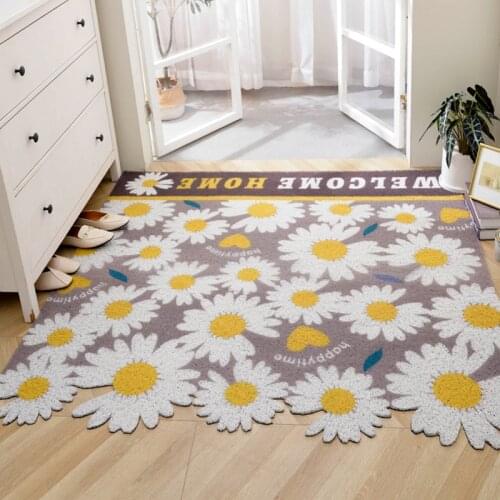 Welcome Door Mat Non-slip Custom Can Be Cut Entrance Door Mat Carpet Living Room Corridor Hallway Bedroom Bathroom Mats Carpet