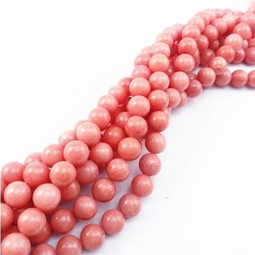 Red Chalcedony DIY Handmade Material Bead Jewelry Ancient Wind Hair Hammer Hand Chain Necklace Jewelry Accessories