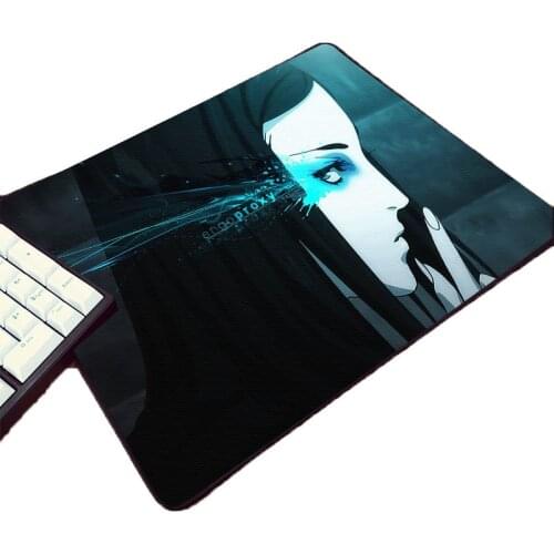 Cool Sexy Ergo Proxy Anime Girls Beautiful Art Printed Mousepad Rubber Non-slip Mini Pc Table Desk Mice Mat Mouse Pad