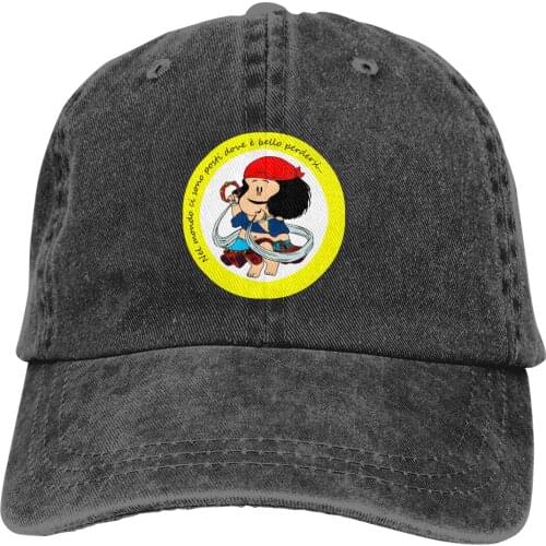 Mafalda Baseball Cap cowboy hat Peaked cap Cowboy Bebop Hats Men and women hats