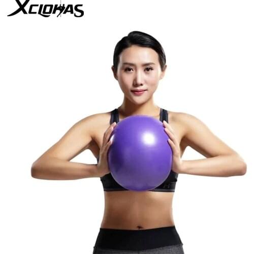 XC LOHAS Anti-Pressure Explosion-Proof Yoga Exercise Gymnastics Pilates Yoga Balance Ball Home Training Yoga Ball 25CM Diameter