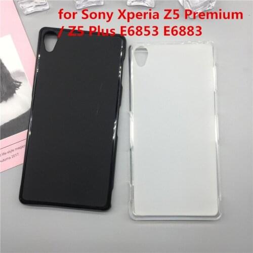 Case Soft Silicon Phone Para for Sony Xperia Z5 Premium / Z5 Plus E6853 E6883 PU Fundas Protector Cover Shell Black Cases