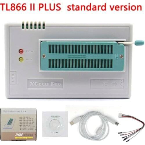 V7.21 TL866II Plus EEPROM PIC AVR TL866 USB Universal BIOS Programmer 24 93 25 mcu Bios EPROM better than TL866cs/TL866A