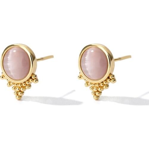 2021 New Opal Earrings for Women Modern Womens Earrings Bohemian Fire Opal Long Girl Earrings Accessories Elegant Jewelry Gift