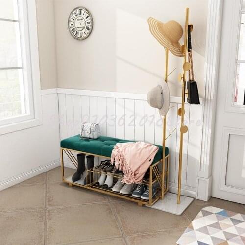 Shoes Changing Stool Household Entrance Porch Shoes Cabinet Storage Clothes Rack Bench Creative Shoes Store Clothing Store Shoes