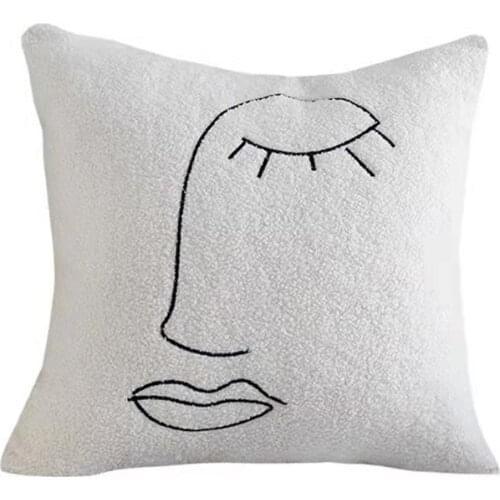 Light Luxury Cushion Cover 45x45cm Gold Soft Sofa Waist Pillowcase Decorative Pillow Cover Home Decor