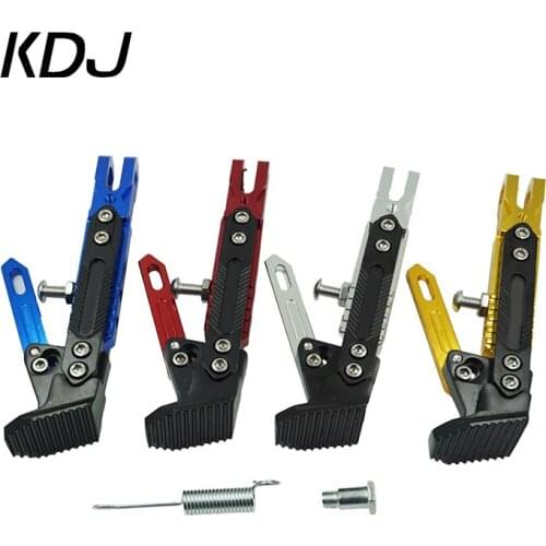 Universal Motorcycle Adjustable Bracket Foot Support Parking Leg Foot Side Support Frame For Honda Yamaha Suzuki Nijan