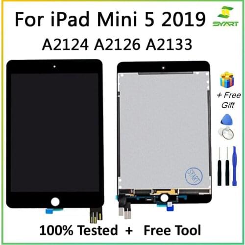 LCD Display For iPad Mini 5 2019 Gen A2124 A2126 A2133 Touch Screen Digitizer Assembly LCD For iPad Mini 5 2019 Gen A2124 A2126