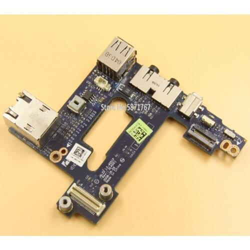 0N533H LS-4051P for DELL Latitude E6500 M4400 USB NIC Firewire Lan Audio Board