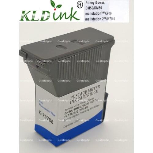 165pcs Compatible 797-0 797-0SB K780002 Blue Postage Meter Ink for pitney bowes DM50 Meter