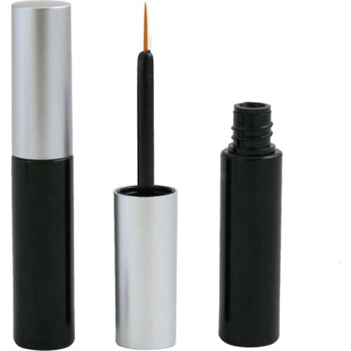 360pcs/lot 8ml Empty Silver Eyeliner Tube Cosmetic Eyelashes Glue Eyeliner Gel Bottle Cosmetic Makeup Tool Wholesale Price