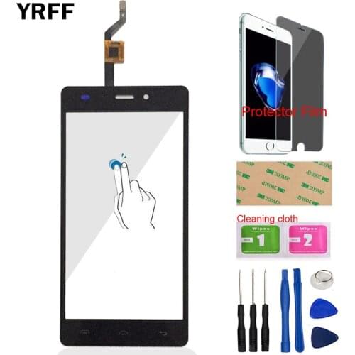 5.0'' For Doogee X5 Touch Screen For DOOGEE X5 Pro X5S Touch Digitizer Panel Front Glass Sensor Tools Protector Film Adhesive