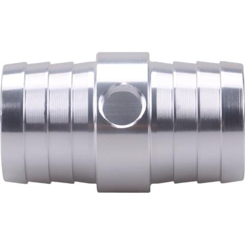 Aluminum AN627-20X125 Radiator Hose Barb Coupler with 1/8in NPT Port 1-1/4in Steam Tube Adapter