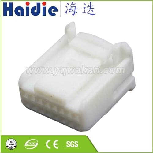 Free shipping 2set 16pin auto acoustic navigation plug electric wire harness cable unsealed connector 1318386-1