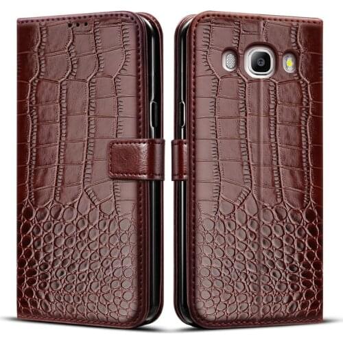 Wallet Flip Case For Samsung Galaxy J7 2016 J710 J710F Cover Shockproof Magnetic Leather Stand Phone Protective Bag