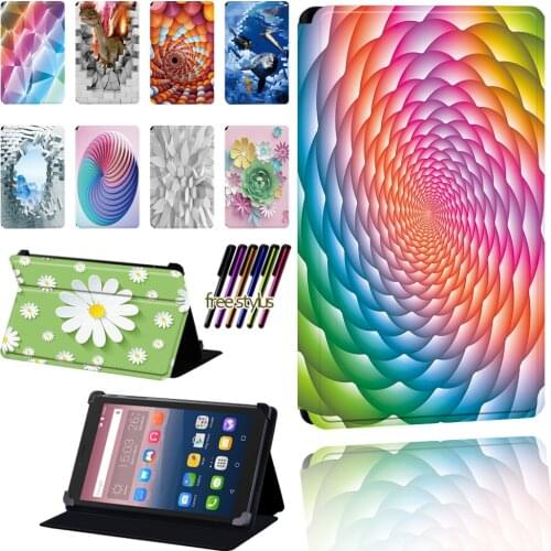 Tablet Case for Alcatel One Touch Pixi 3 7"/8"/10"/Pixi 4 7" Dust-proof Ultra-thin Protective Cover