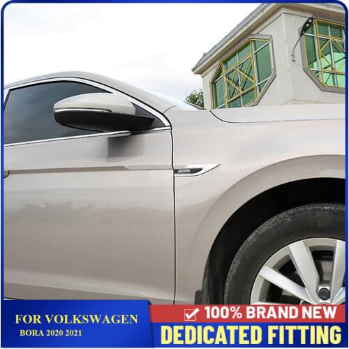 For Volkswagen Bora 2020 2021 Side Door Body Fender Emblem Cover Sticker Car Body Standard Fender Auto Parts