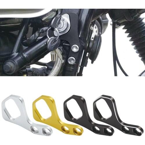 Ignition Key Relocation Bracket for Triumph Bonneville T100 SE fit Thruxton 1200 900 R Scrambler Motorcycle Accessories