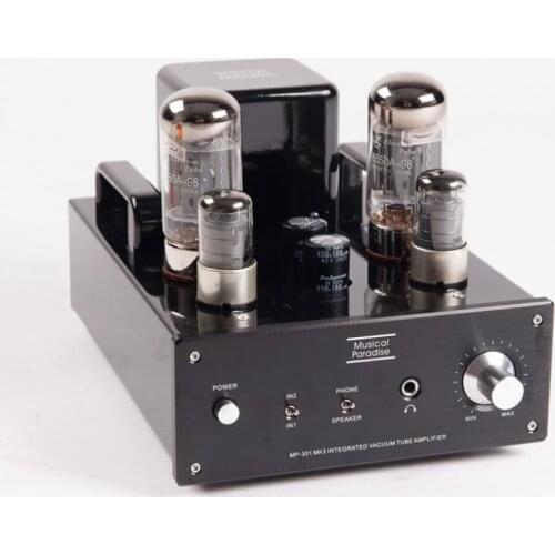 MP-301 MK3 Mini Tube Amplifier with Headphone Amplifier (2018 Deluxe Version)