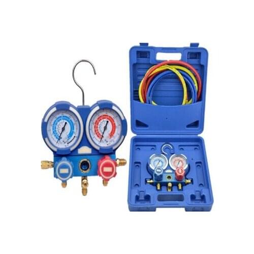Best quality multifunctional digital manifold pressure gauge for many refrigeration gas