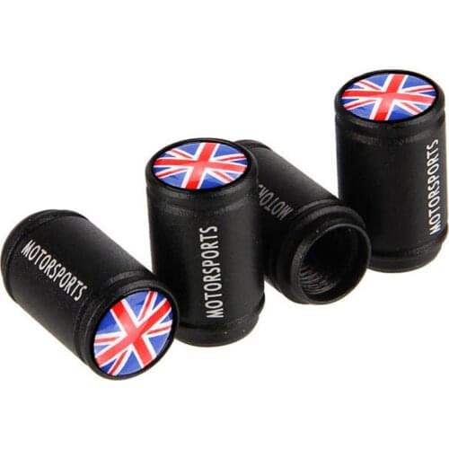 Frosted Surface Car Moto Bike Tyre Valve Stems Cap For Land Rover Freelander 2 3 Discovery Tire Air Dustproof Wheel Caps Britain