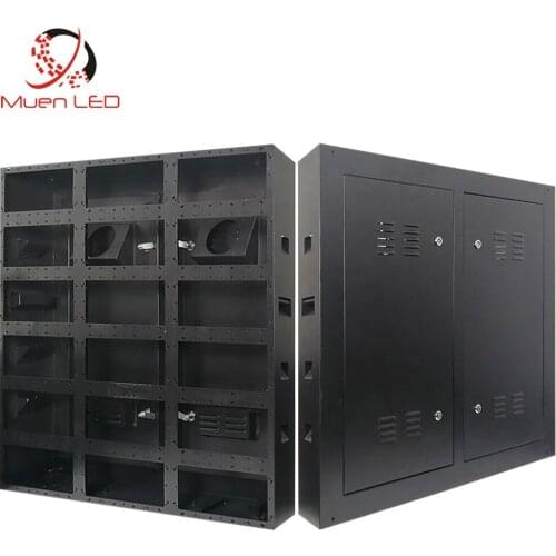 Muen outdoor fixed LED display Cabinet screens price P10