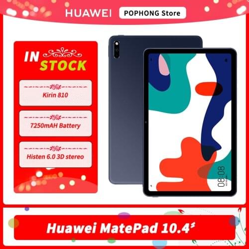 Huawei MatePad 10.4 inch tablet PC kirin 810 Octa Core screen Collaboration GPU Turbo Android 10 7250mAh Big battery