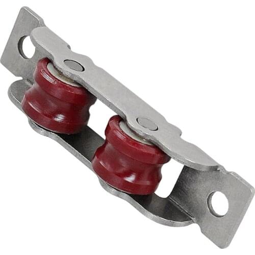 Free shipping window roller sliding door plastic steel window pulley concave stainless steel wheel mute nylon roller hardware