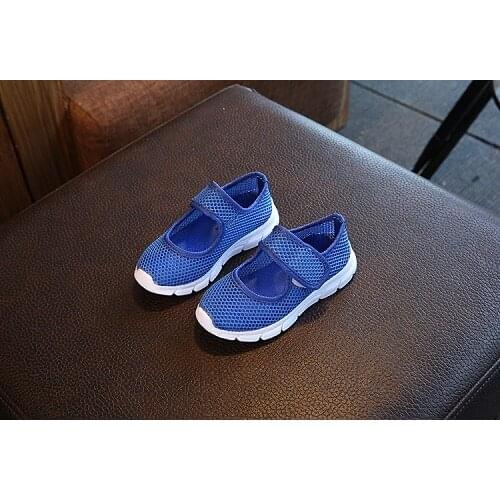 2019 New Kids Shoes Summer Non-slip Children Net Shoes Girls Fashion Sandals Multicolor Princess Sandals Boys Sneakers