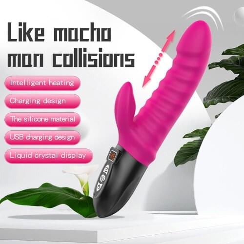YEMA High Quality Heatable Dildo Vibrator Sex Toys for Woman Adult Double Vibration Clitoris Stimulator Vibrators for Women