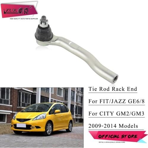 ZUK For HONDA Front Axle Outer Tie Rod End Suspension Steering Track Rod End For FIT JAZZ GE CITY 2009 2010 2011 2012 2013 2014