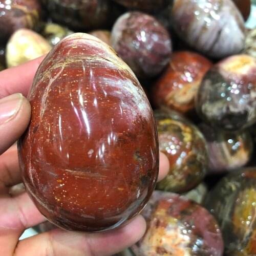 1pcs Play with the beautiful natural agate and the mineral palm agate gem healing crystal for home decor