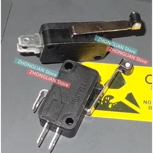 100pcs/lot Large scale micro switch with ball wheel swing lever JL030-1 KW8-XILIE